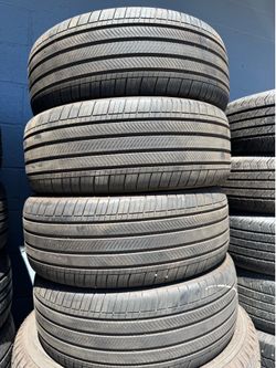 235/45r18 Michelin tires en excelentes condiciones de vida las 4