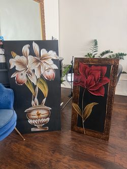 Home decor flower portrait house decoration