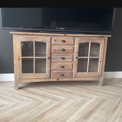 Solid Wood TV Storage Stand