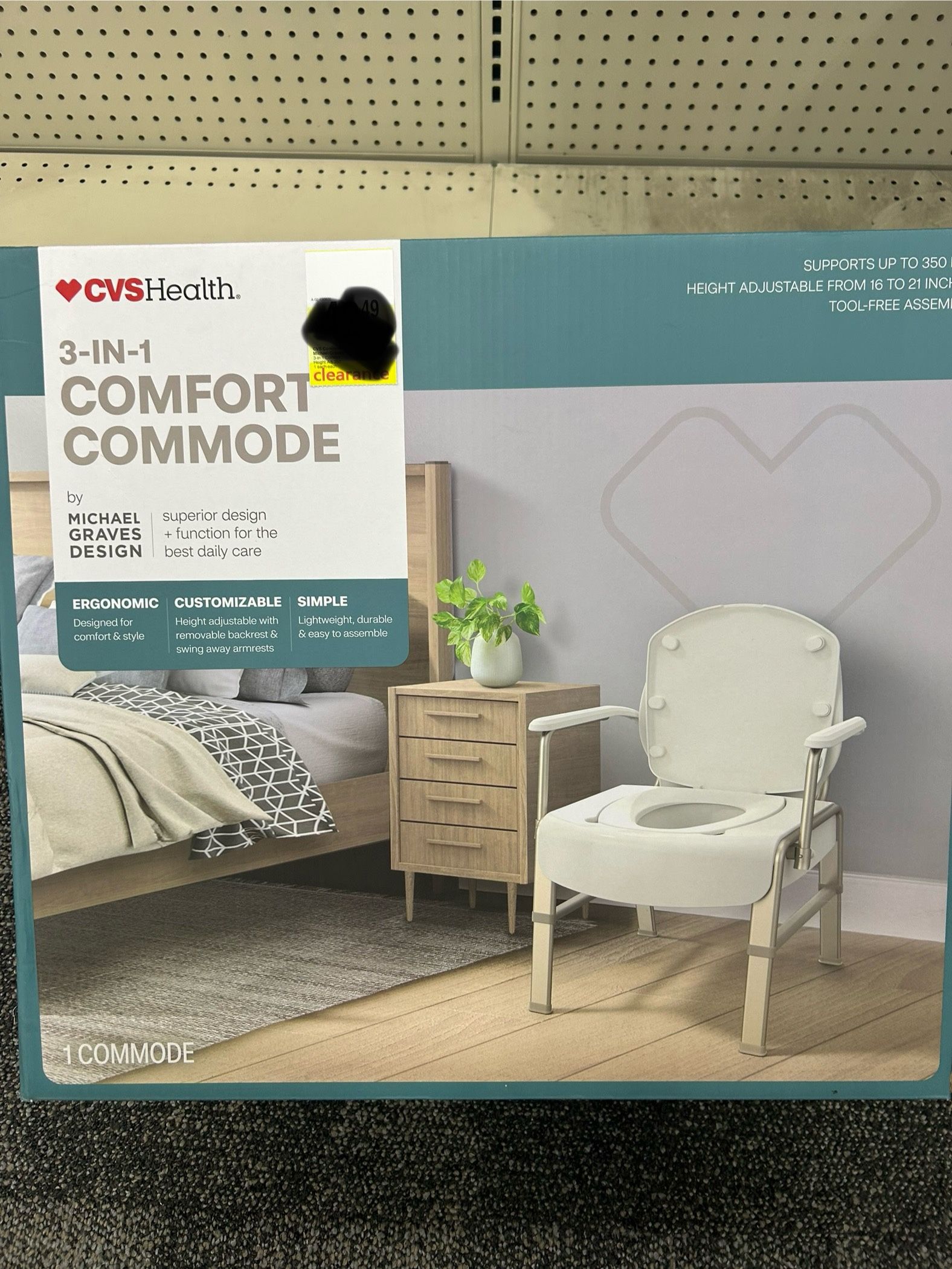 3 In 1 Comfort Commode