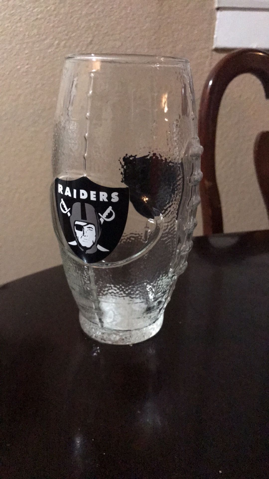 Custom Glass football shape cups
