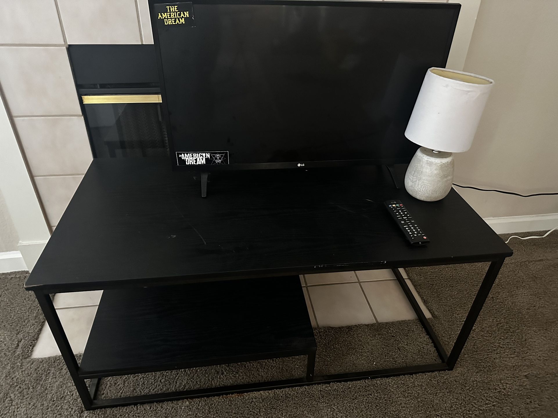 Tv And Tv Stand