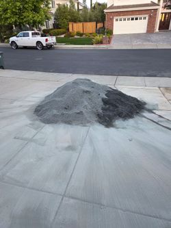 Crushed blue Granite