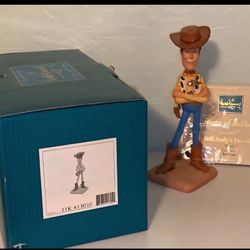 WDCC Disney Pixar Toy Story Woody I’m Still Andy’s Favorite Toy with COA