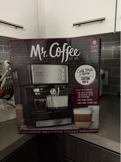 Mr coffee espresso machine