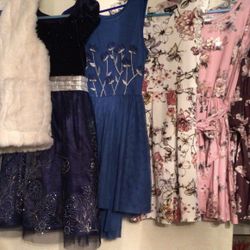 DRESSES FOR GIRLS 👧 SIZE 6/7 ZARA,BETWEEN,Guess,AVA & Jelly BEAUTIFUL DRESSES ⭐️⭐️ $45⭐️⭐️