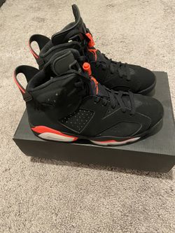 Jordan 6 Retro black infrared size 7. 5