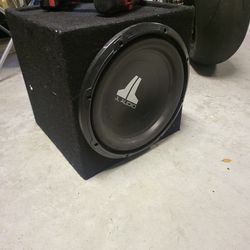 JL Audio w0 12" Subwoofer With Box