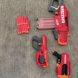Nerf Mega N-strike Elite, Motostryke, N-strike Tri Break