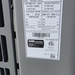 2 1/2 Ton  Refrigerante 410 Full 