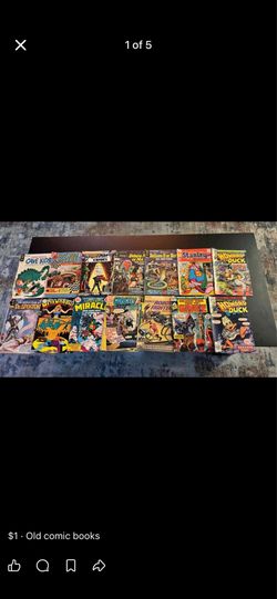 Vintage comic books