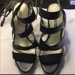 BCBGeneration black high heel shoes