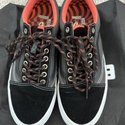 Vans Spitfire Wheels x Skate Old Skool 'Black Flame' Size 10