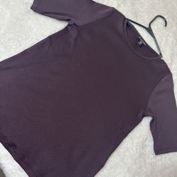 Eileen fisher cassis Small Cotton Top