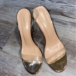 Fashion Nova Clear Heel