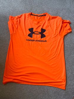 Under Armour Orange Athletic T-Shirt