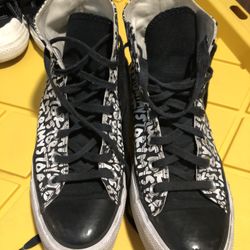 Girls High Top Converse Sneakers