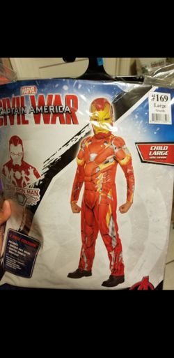 Boys iron man costume