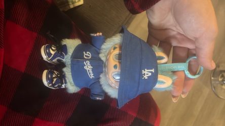POPMART labubu with dodgers outfit