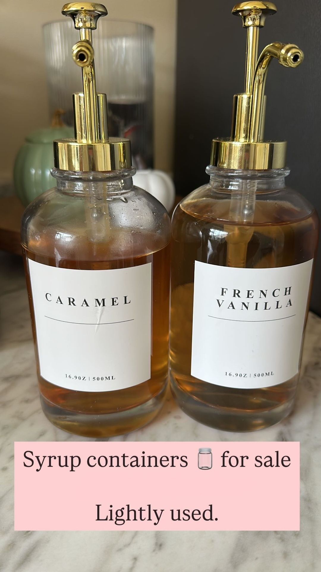 Syrup Dispensers