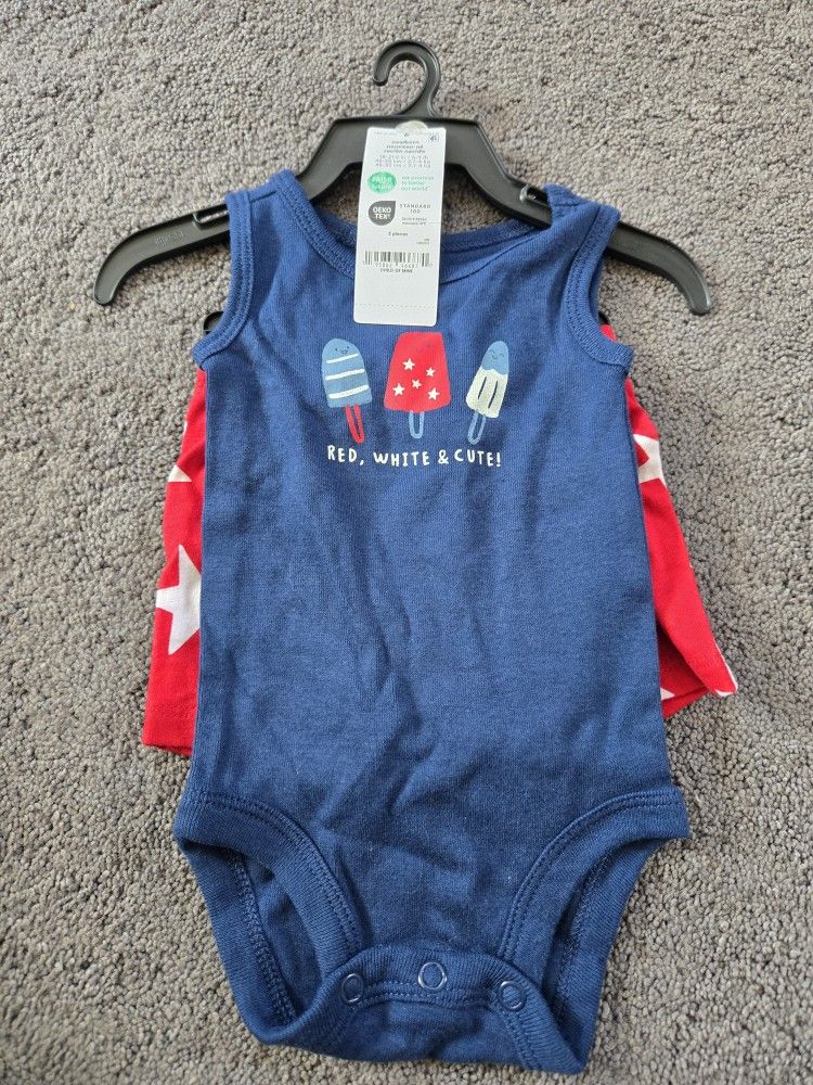 Newborn Fourth Of July Outfit