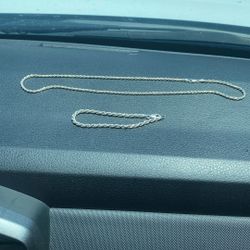 Silver Bracelet /necklace 