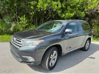 2012 TOYOTA HIGHLANDER LIMITED 4WD* 3.5L* 132K MILES*FINANCING* TRADES CLEAN FLORIDA TITLE ONE OWNER 132K MILES 3RD ROW V6 4X4 LEATHER FINANCIN
