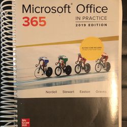 Microsoft office 365/ Psychology 16E/ College Books