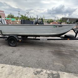 16ft Bass Tracker Deep v 