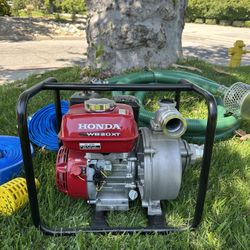 Honda Water Pump with Hose Kit