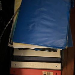 3 Ring Binders