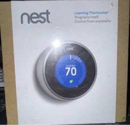 Nest Learning Thermostat 2nd Generation – New Sealed in Box – T200577