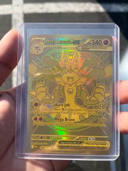 Golden Mega Lucario ex - 188/132 - ME01: Mega Evolution (MEG) ME01: Mega Evolution