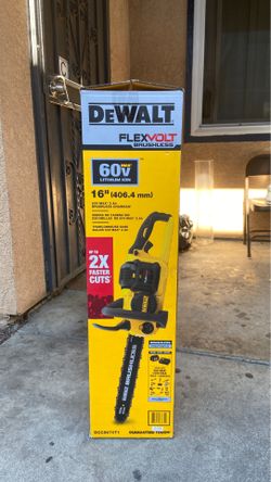 Dewalt 16” brushless chainsaw 60v