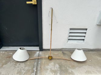 Gold / Brass 2-Light Chandelier