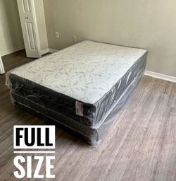 NEW Mattress Full Size With Box Spring // Offer  🚚