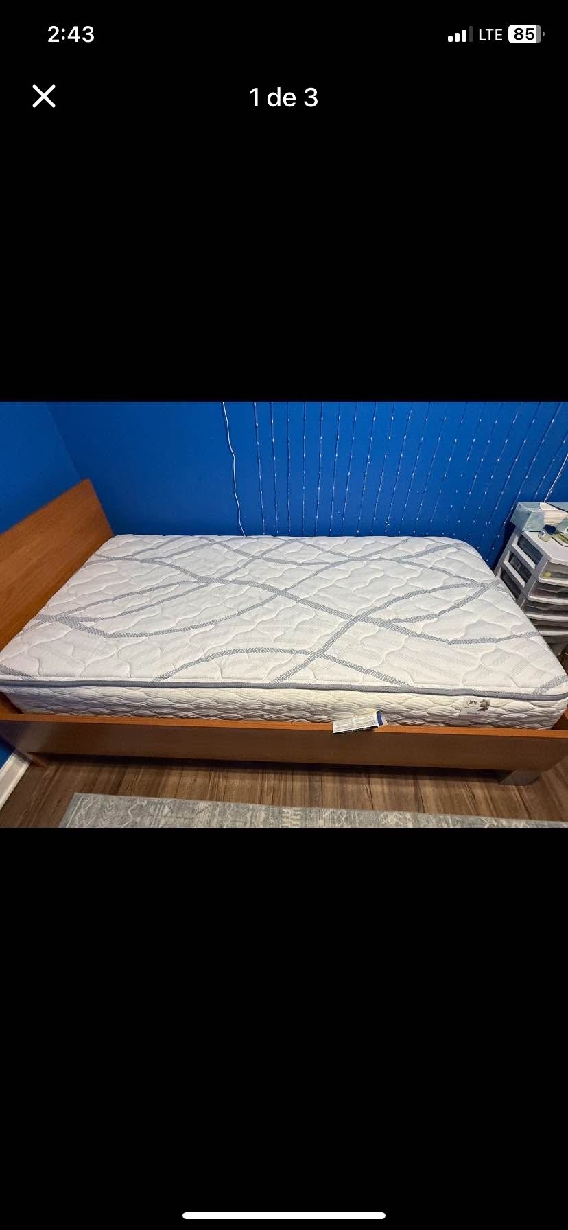 Twin Bed with mattress Included