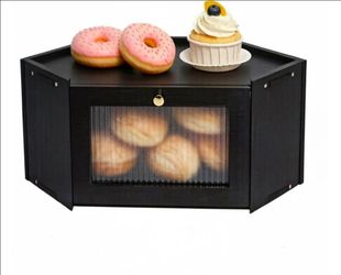 Corner bread box