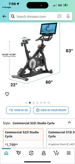 ✨NordicTrack S22i Studio Cycle ✨