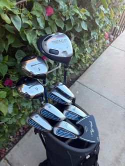 Women’s Tommy Armour 845w SilverBack Iron Set with Tour Craft Driver and Intech Putter - New Grips