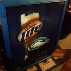 Over Size Eagle  Lite Beer Picture