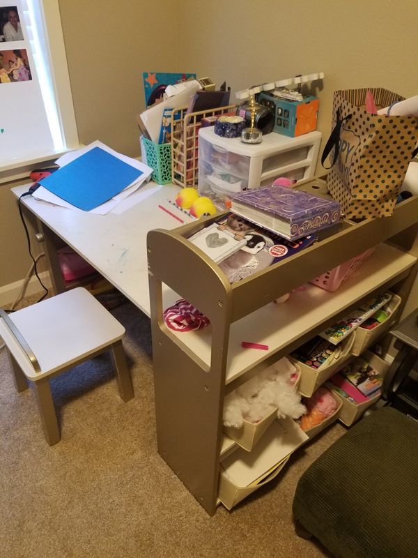 Kids Desk And 1 Matching Chair For In Vancouver Wa Offerup