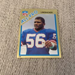 1982 Topps Sticker Lawrence Taylor Rookie 
