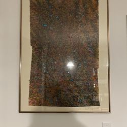 Dexter Smith Signed Abstract Acrylic Painting