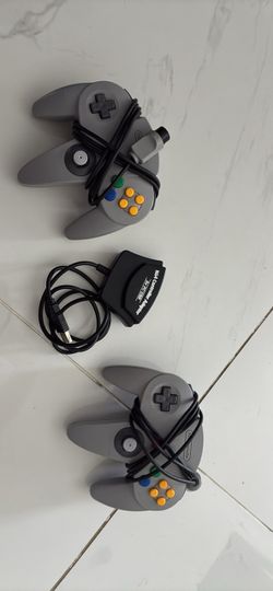 Nintendo controllers and adapter