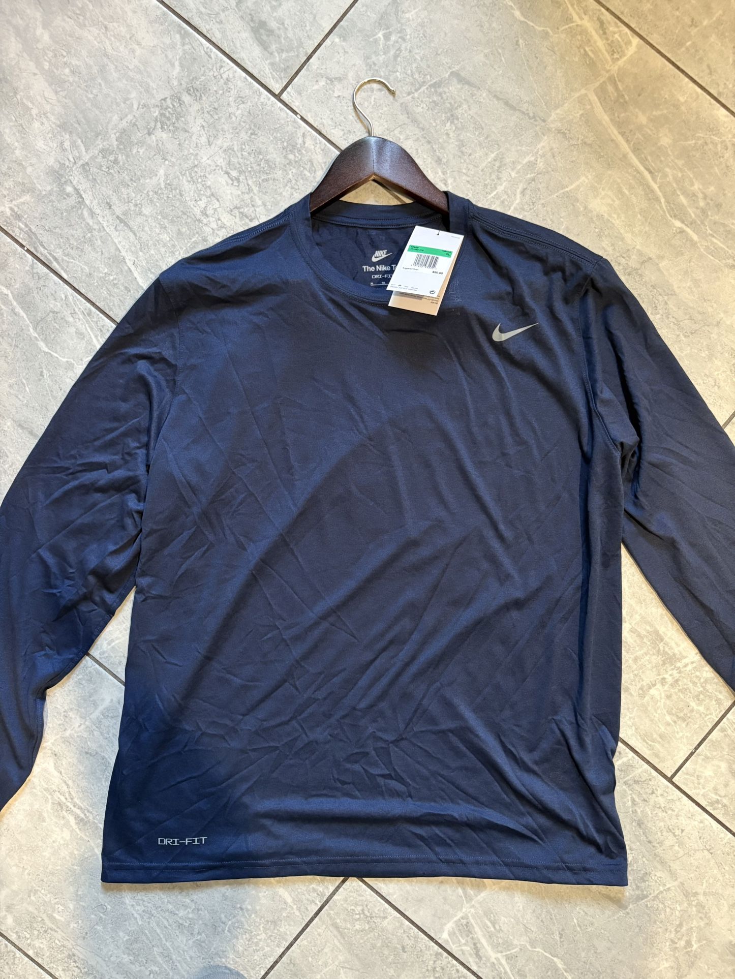 Nike Dri-Fit Mens Long Sleeve Shirt