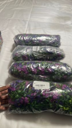 New bunch of pretty purple flowers 5 dollars for each set