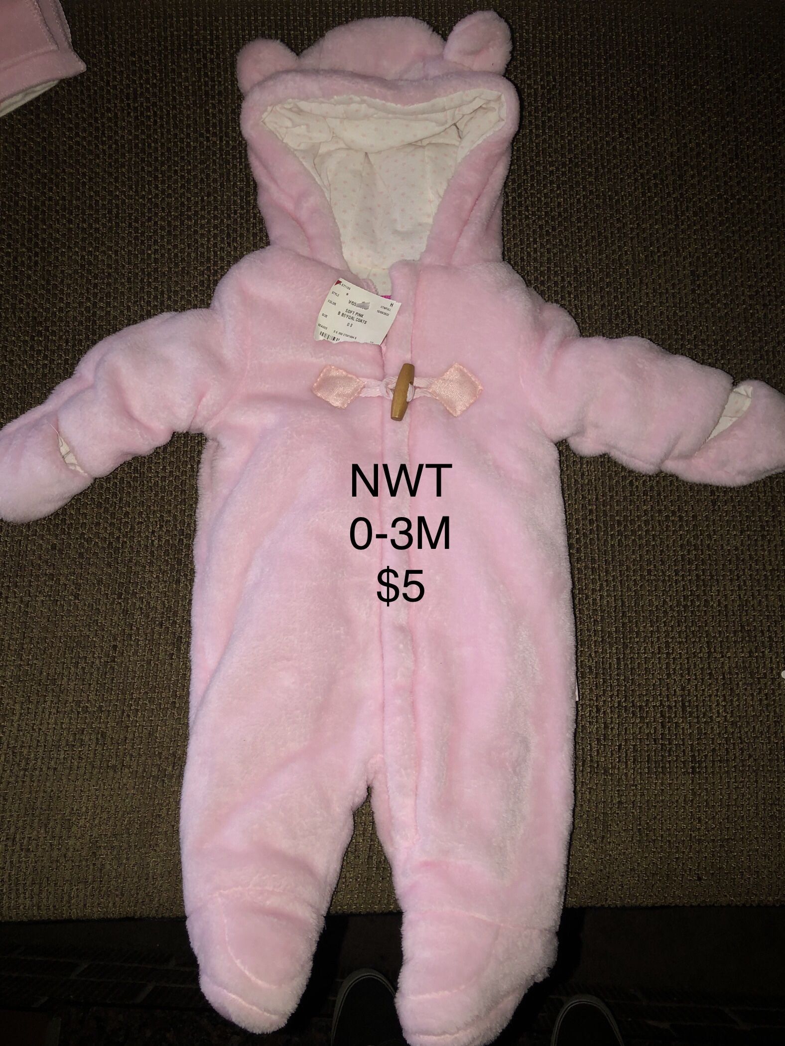 NWT Baby Girl Clothes 0-3M