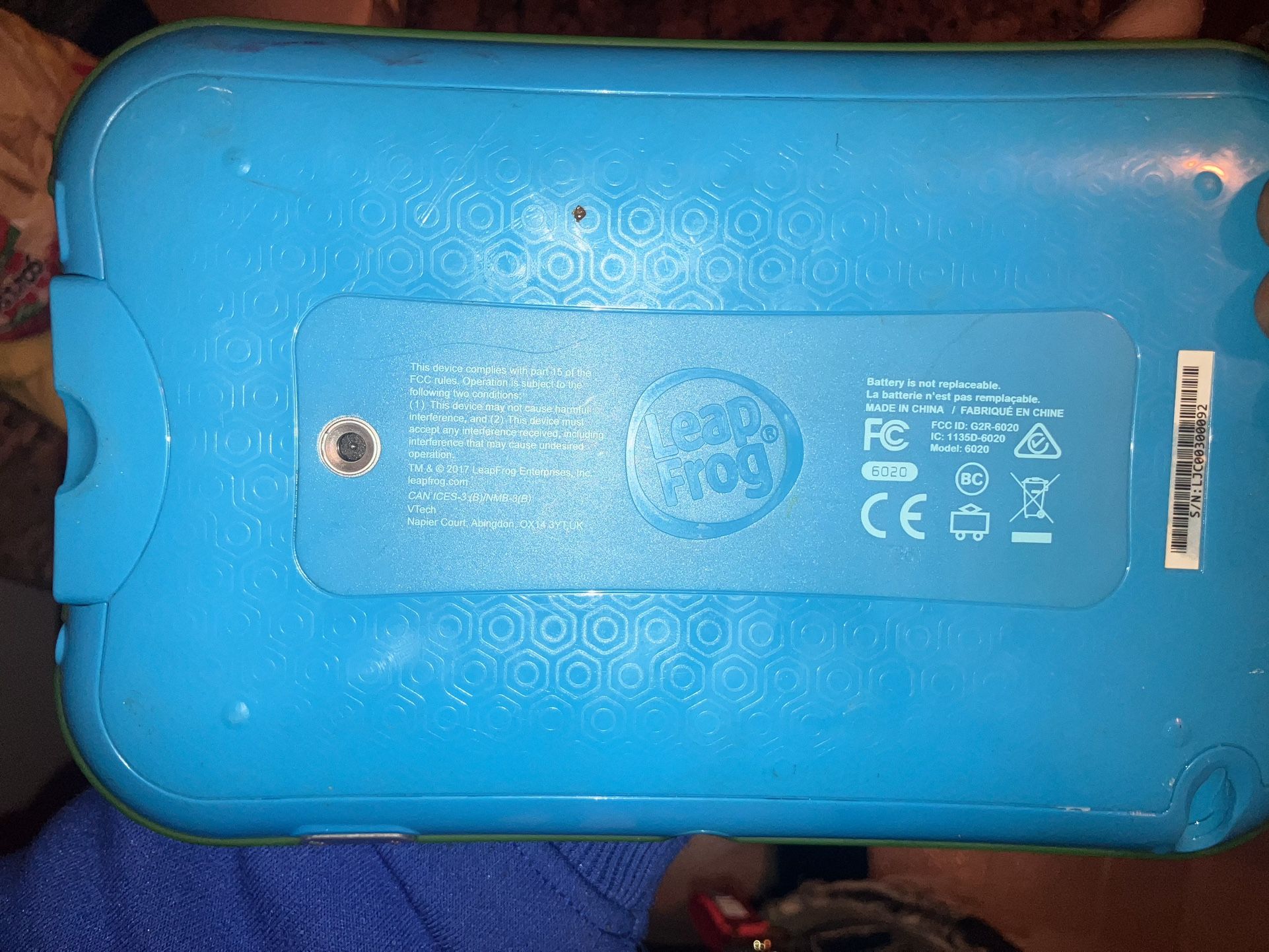 Leapfrog Learning tablet