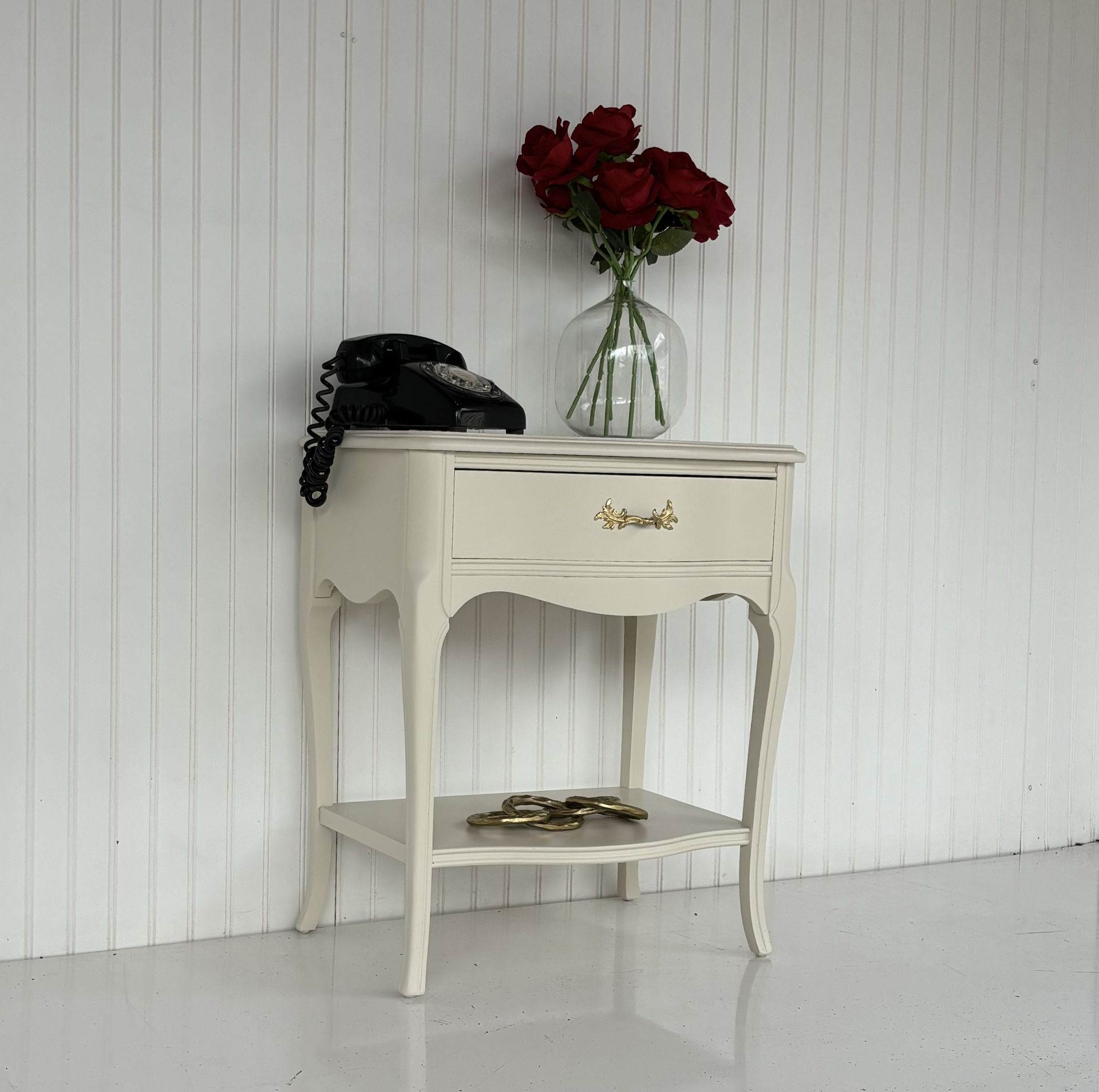 French Provincial Nightstand - Side Table - Bedroom Set - Dresser Set